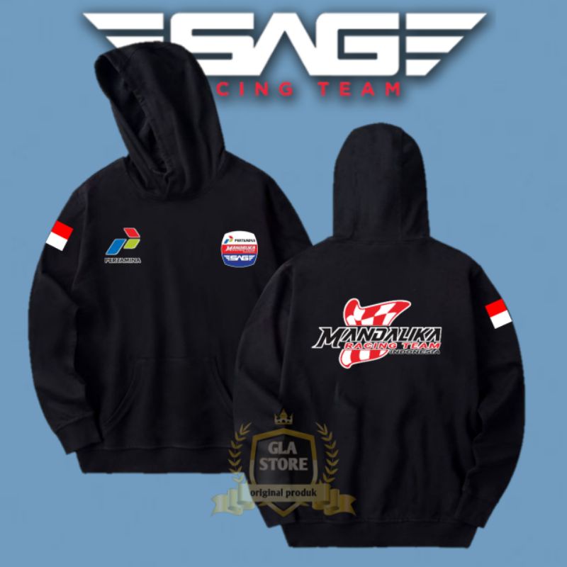 jaket hoodie fullover sirkuit mandalika/hoodie sirkuit mandalika racing team