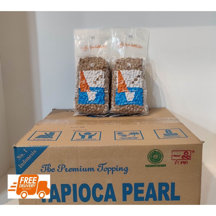 

BISA COD FREE DELIVERY JAKARTA - 1CTN / 12KG TAPIOCA PEARL / BUBBLE / BOBA