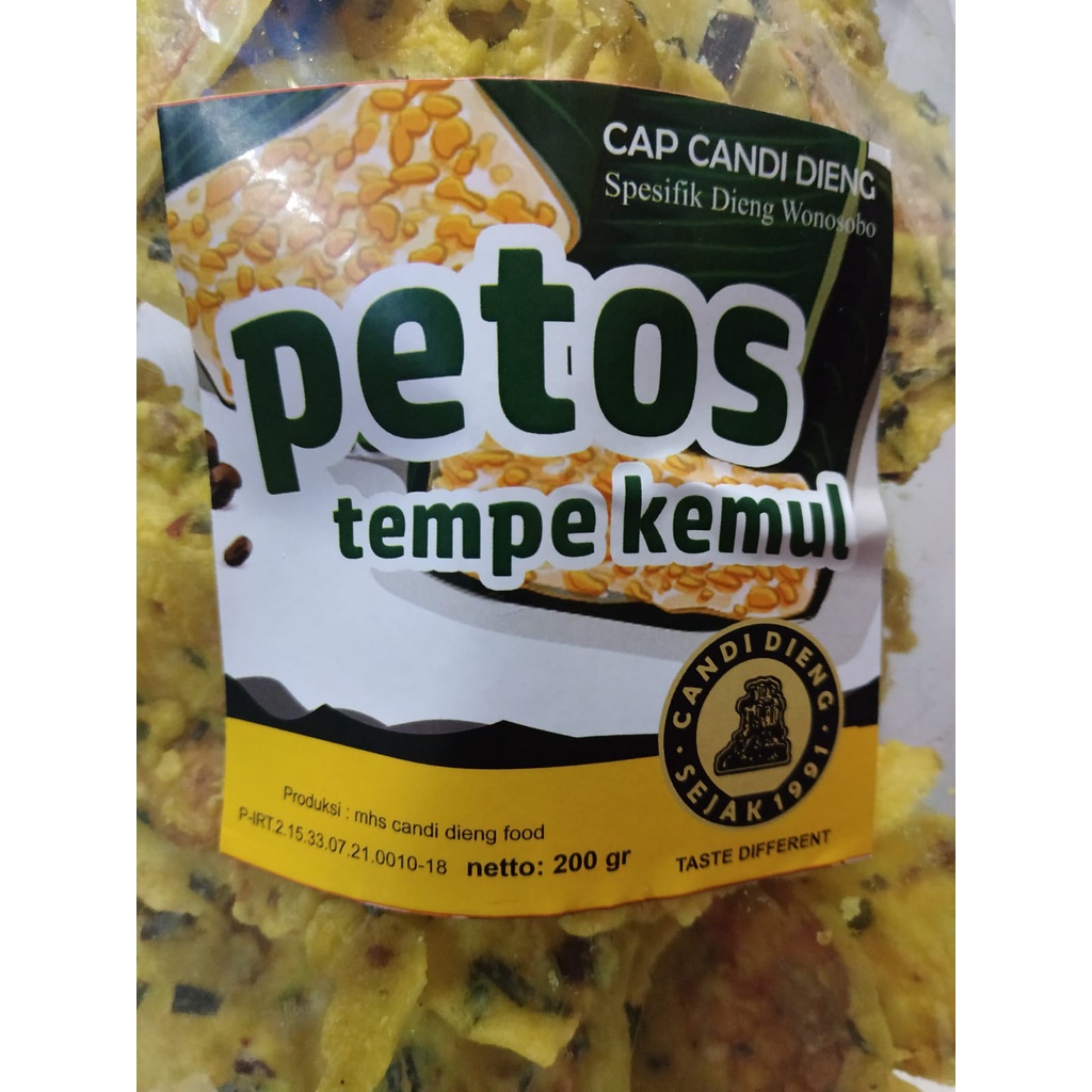 

kripik reyah atos petos tempe kemul atos khas wonosobo