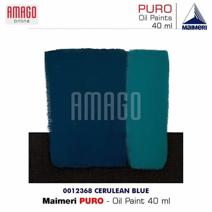 MAIMERI PURO - OIL PAINT - CERULEAN BLUE - 40ML - M0012368