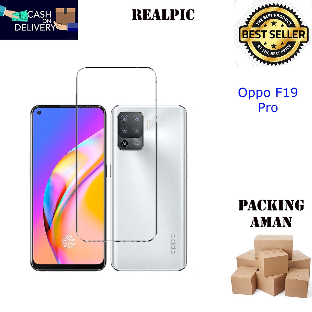 Tempered Glass Oppo F19 Pro Screen Protector Anti Gores