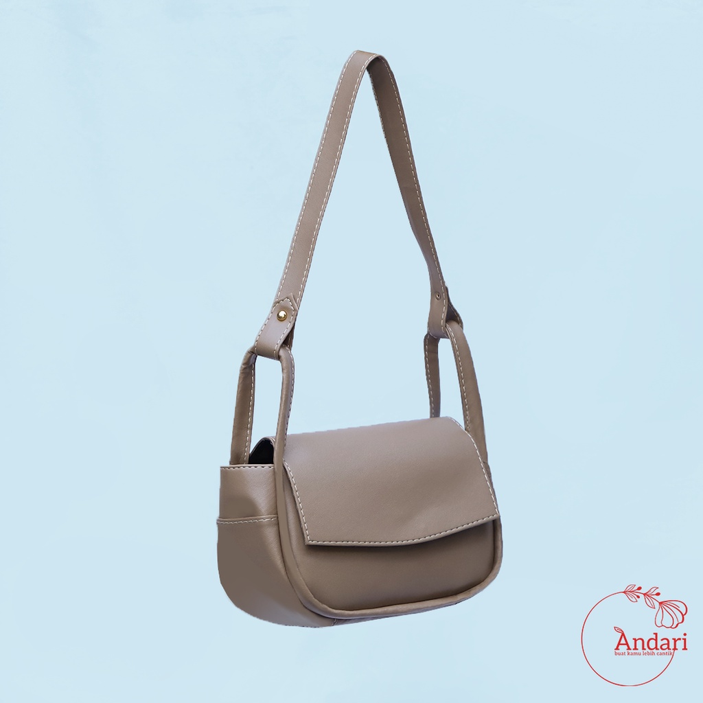 Tas Bahu Pundak Wanita Model Terbaru September 2022 Anti Import Local Pride AGNES Bag Original by Andari