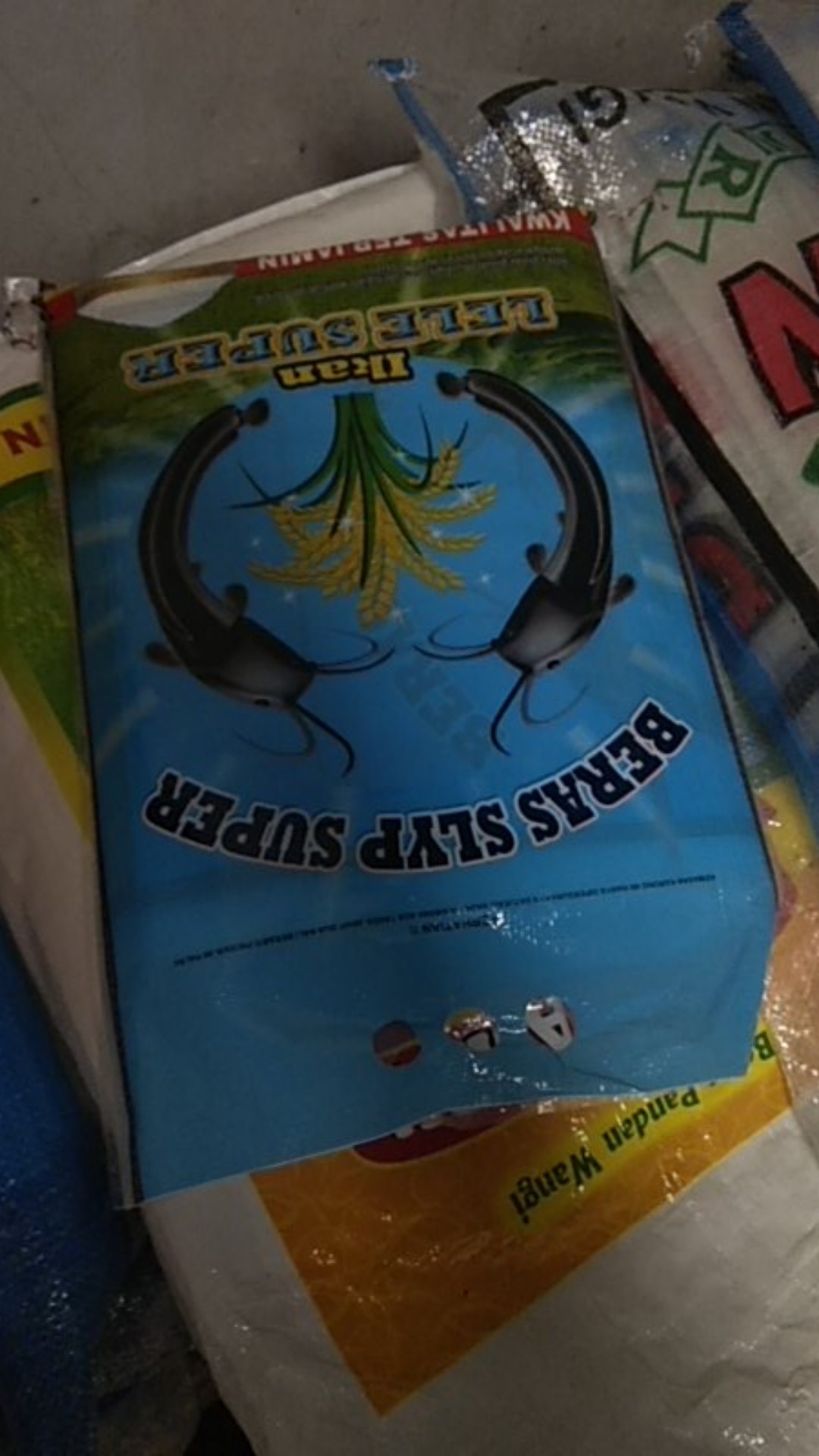 Karung Beras Laminasi 5kg Merek Lele Super