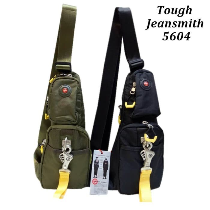 Parling Laris! TAS SELEMPANG PRIA TOUGH JEANSMITH 5604 TAS SELEMPANG ARMY Low Price!