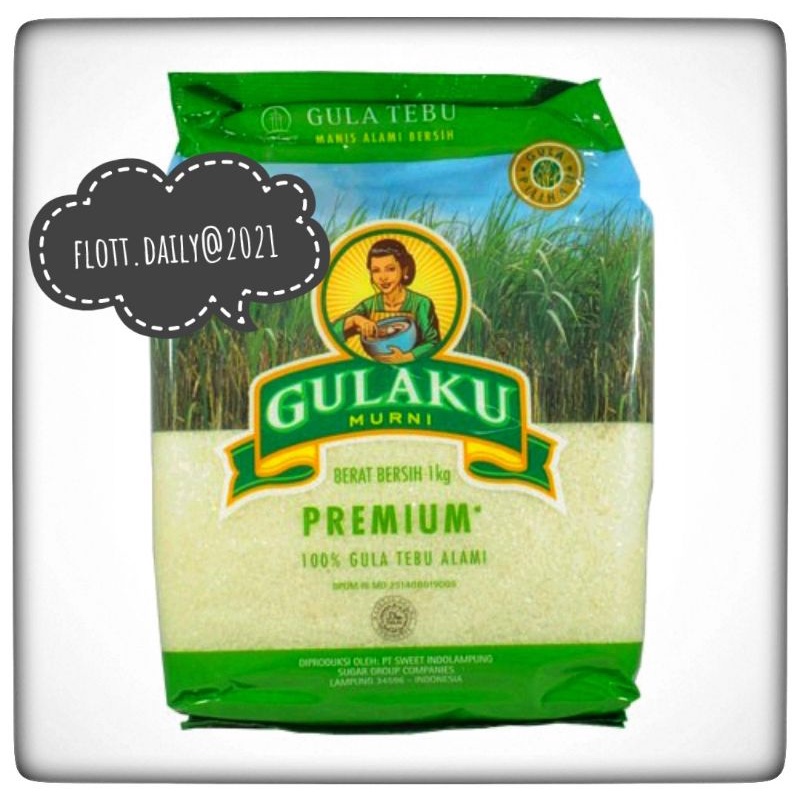 

flott.daily_Gulaku Premium (Hijau) 1 kg x 2 pcs