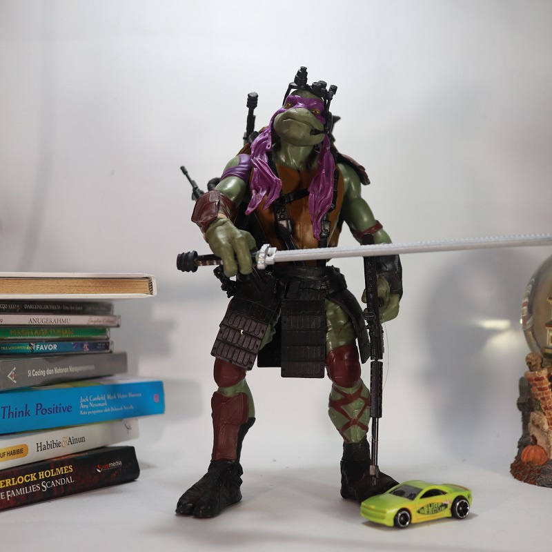 donatello tmnt playmate 2014 28 cm kura-kura ninja figure