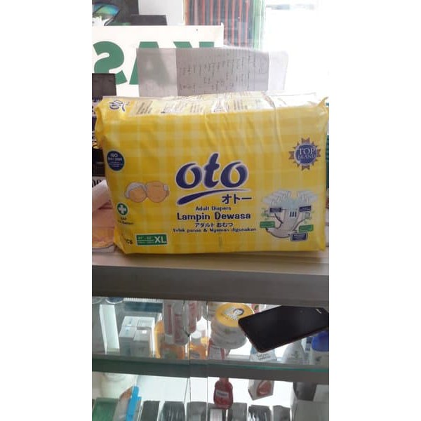 OTO Pampers / Popok Dewasa - Popok Perekat - Popok Orang Tua - Popok Lembut - Pampers UKURAN XL 6PCS