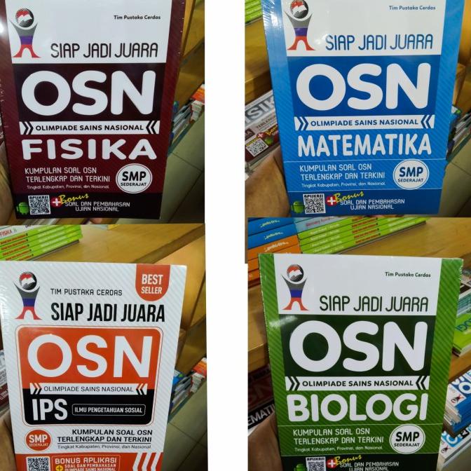 

OSN Olimpiade Sain Nasional SMP Fisika Matematika IPS Biologi Star Seller Termurah