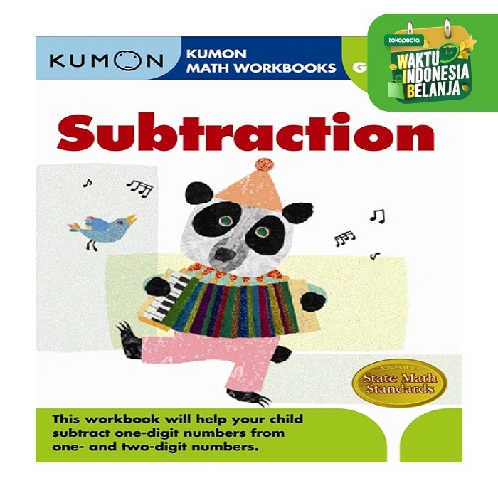 Buku Anak - Kumon - Grade 1 Subtraction