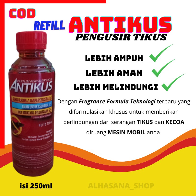 [COD]REFILL SEMPROT PENGUSIR TIKUS/ KISPRAY PEMBASMI TIKUS LEBIH AMPUH/SPRAY PENGUSIR TIKUS AMPUH