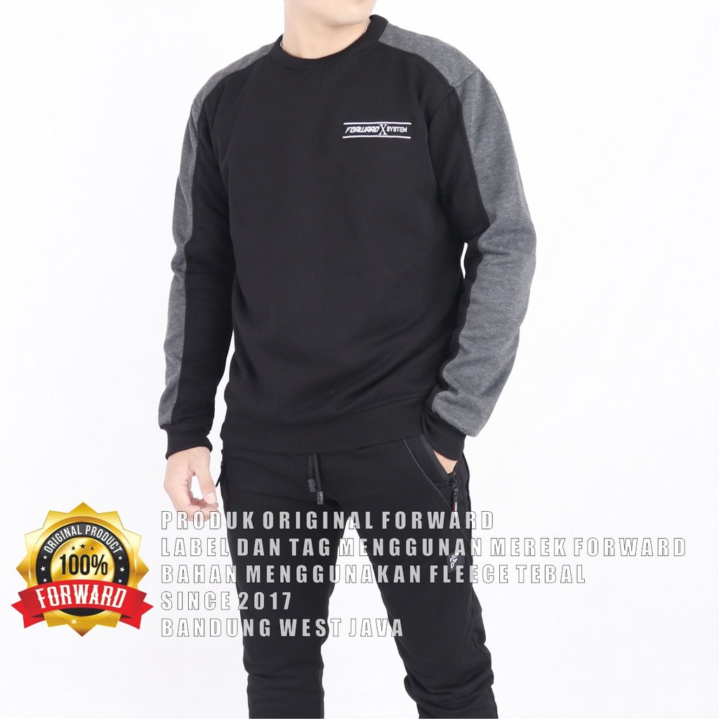 Jaket Sweater Hoodie Pria Polos Forward