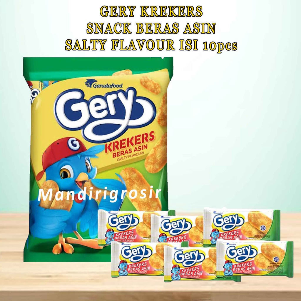 

Snack Krekers Salty Flavour * Gery Krekers * Snack Beras Asin * Isi 10pcs