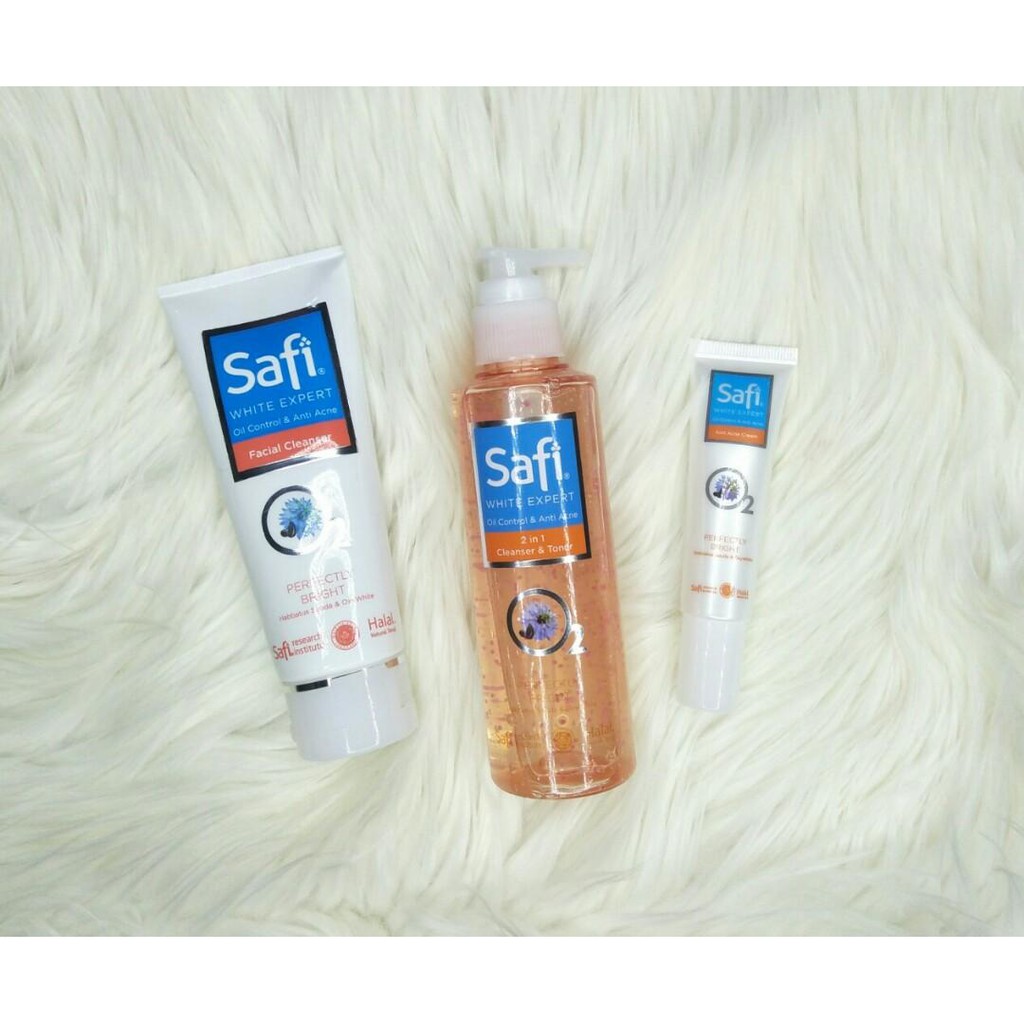 (COD BISA)✅ Safi White Expert Acne (1 PAKET)