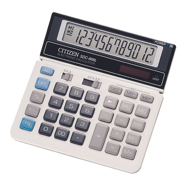 

KALKULATOR CITIZEN SDC 868L CALCULATOR