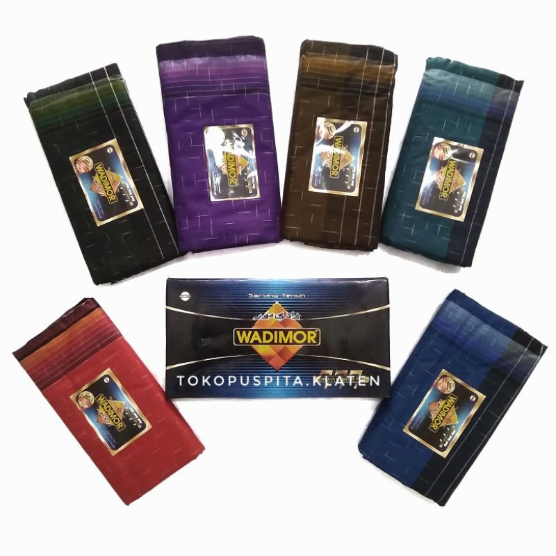 SARUNG TENUN WADIMOR MOTIF HUJAN GERIMIS MURAH