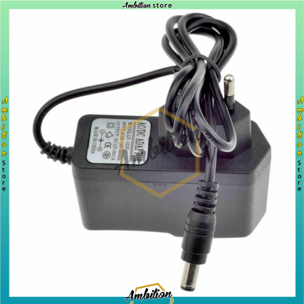 TERBARU!!! ADAPTER 12V 0.5A[500mA]  - ORIGINAL POWER SUPPLY [Bisa bayar ditempat]