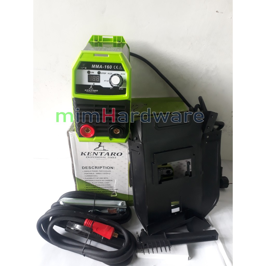 Mesin las / travo las inverter 160 Ampere "650 watt" Kentaro KTR-255