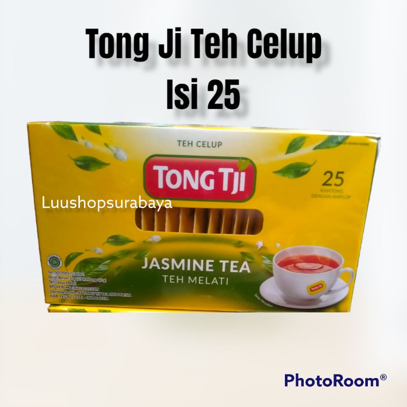 

TONG TJI Tongji Teh Celup Jasmine isi 25 Kantung Celup