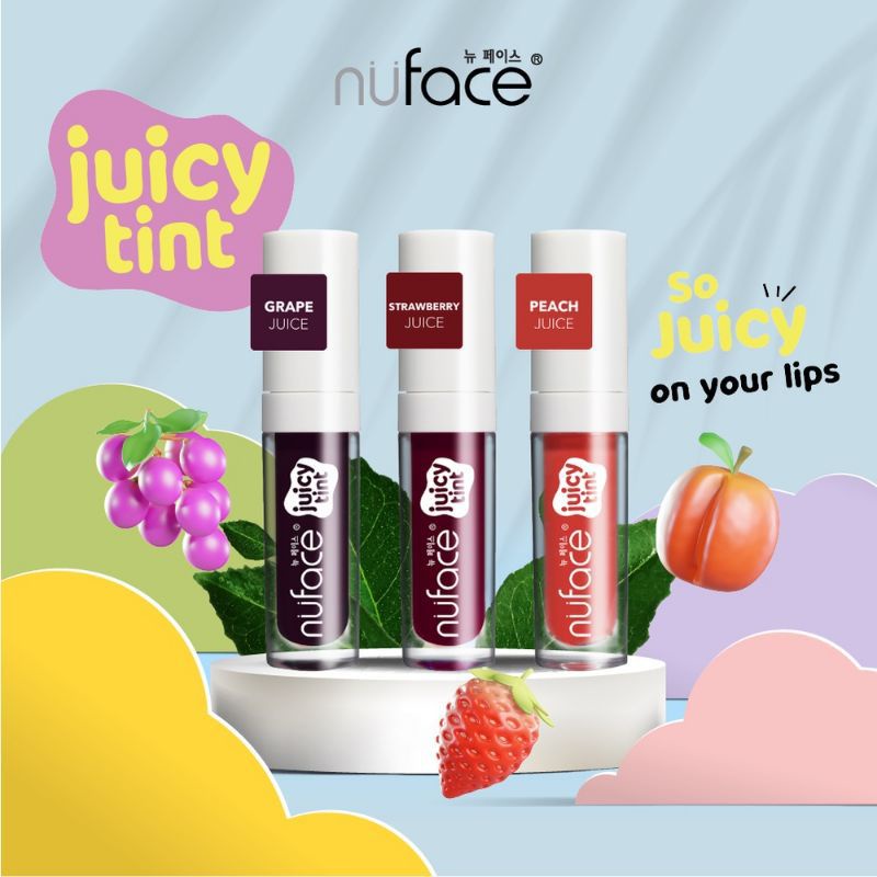 Jual Nuface Juicy Lip tint Original Shopee Indonesia