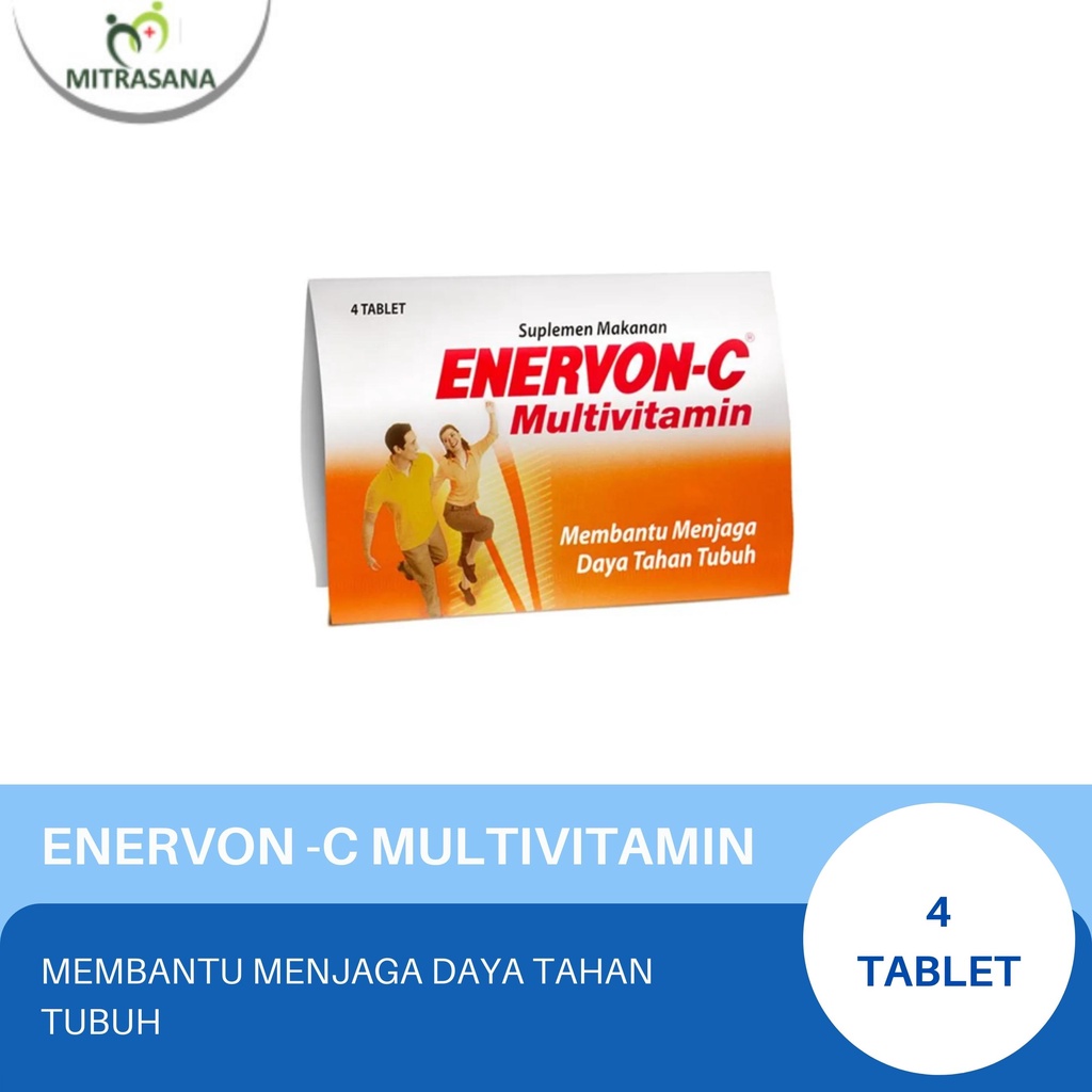 Enervon C / Multivitamin / 4 Tablet