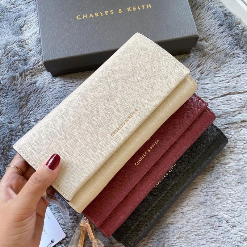 CK Tassel Detail Long Wallet TANPA BOX