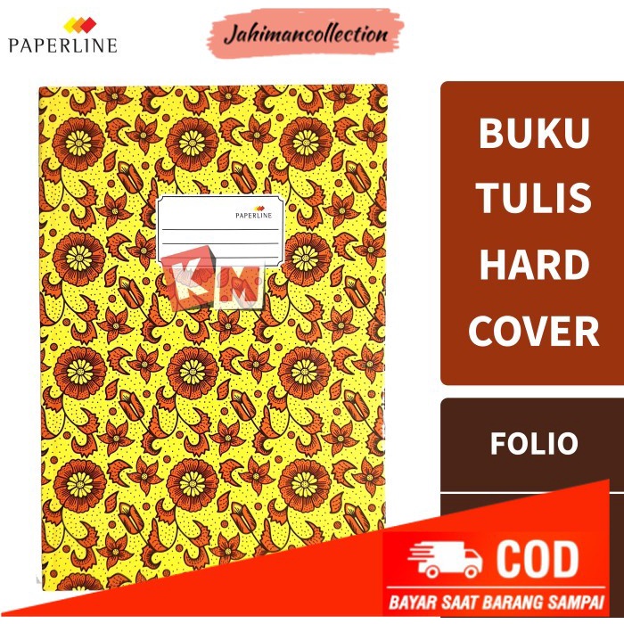 

✨ BISA COD ✨ Buku Tulis Hard Cover Folio Paperline Isi 300 Lembar F4 Hardcover