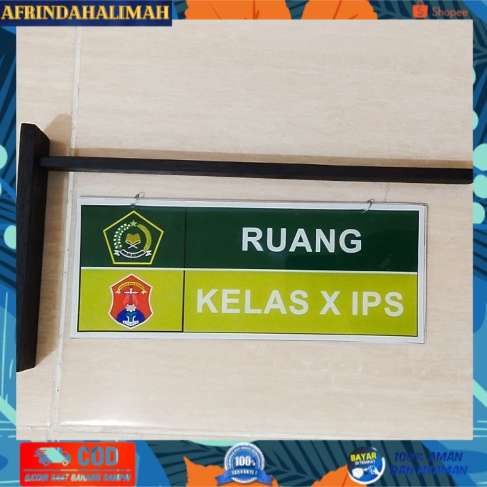 

{TERBARU} papan nama ruangan kantor dan sekolah( set)