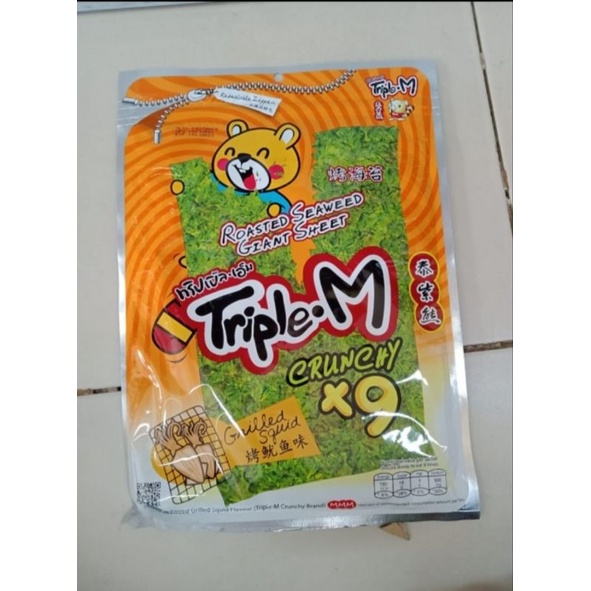 

Triple M Roasted Seaweed - Grilled Squid