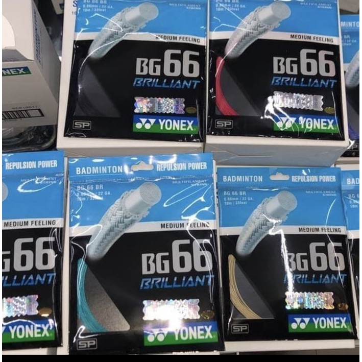 Senar Raket BG 66 Brilliant ORI