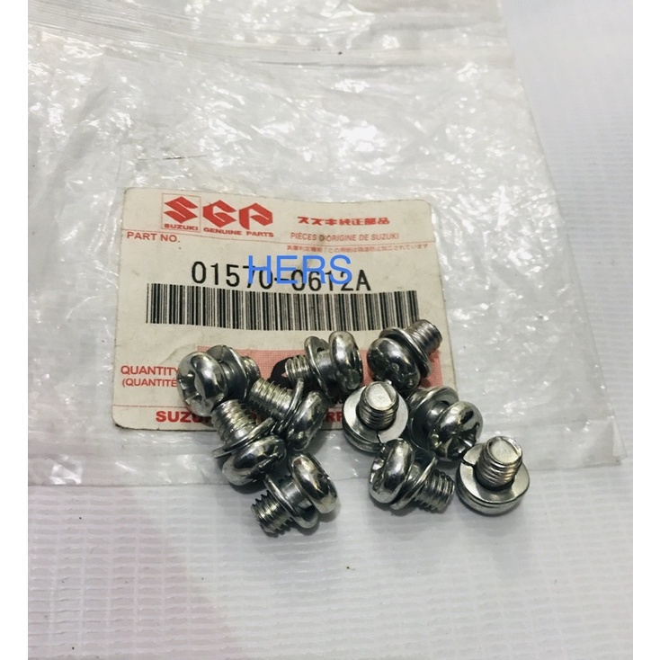 Baut Cover Pelindung Knalpot Bolt Cover Muffler Satria Hiu Lumba RK Cool Original SGP JAPAN