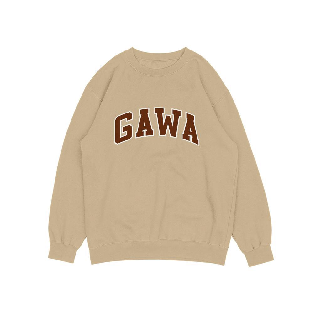 BROWN LOGO GAWA SWEATER CREWNECK PRIA WANITA Size M-XXL