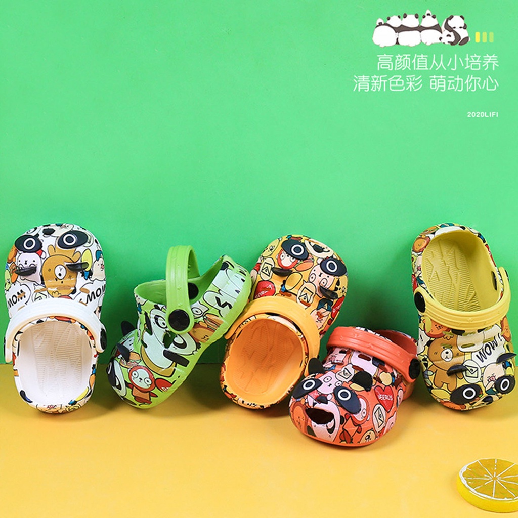 ☀CAMILO☀ SANDAL ANAK PANDA SANDAL ANAK /SENDAL ANAK / SANDAL BAYI / SANDAL CUTE UNISEX CUTE SEPATU ANAK IMPORT SA0005