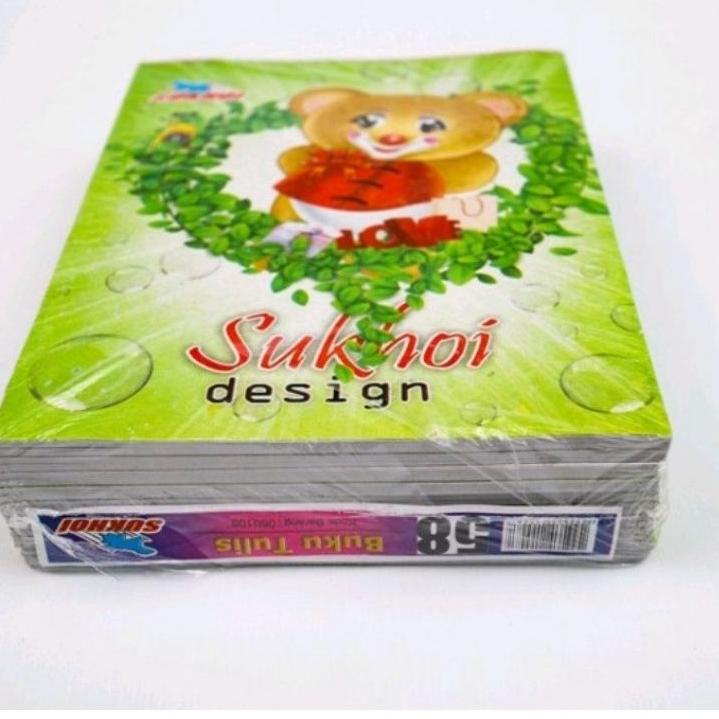 

ペ BUKU TULIS 58 LEMBAR Dapat 10 BUKU Model Baru