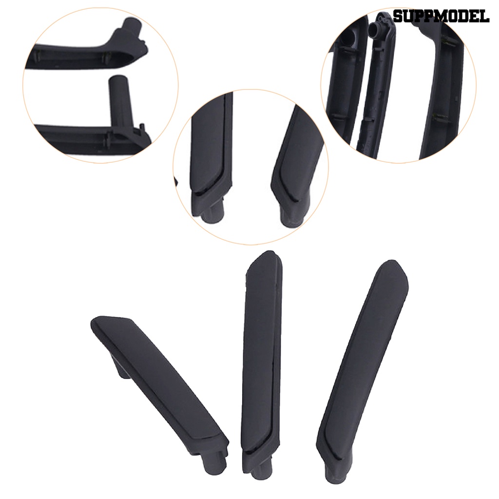 Suppmodel 3Pcs / Set Gagang Pintu Interior Mobil Anti Gores 3B4867371L 3B4867372R 3B0867172 Casing Untuk VW-Passat B5 98-05