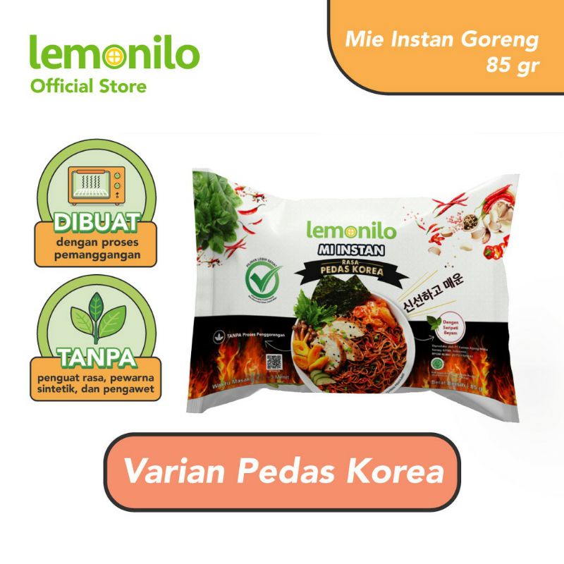 Lemonilo Mie Instan Rasa Pedas Korea