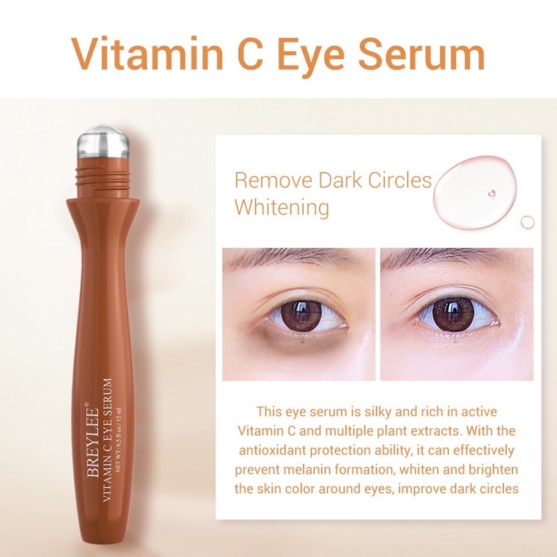 BREYLEE Eye Serum Vit C | Retinol | Hyaluronic Acid