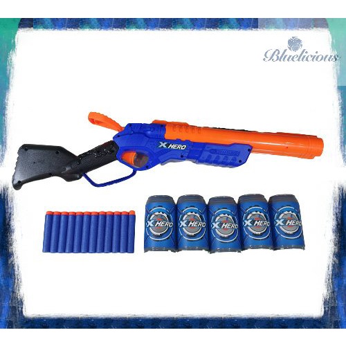 Nerf Elite - N-Strike - Pistol Mainan - Sniper - Rifle - Shotgun - AK - Gatling Gun