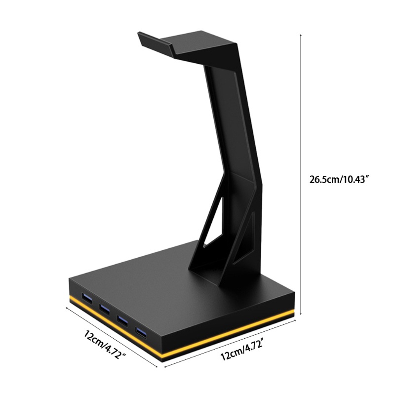 Btsg Stand Holder Headset Gaming Luminous Dengan Kabel USB