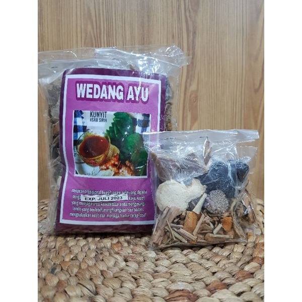 

Wedang Ayu Rapet Wangi Kunyit Asam dan Sirih-(1 Sachet)