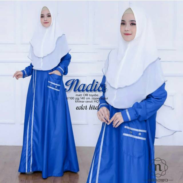 C.P - Gamis syari nadia syari free hijab