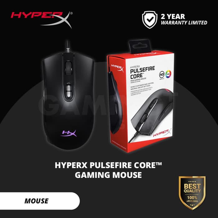 Mouse Gaming HyperX Pulsefire FPS Core