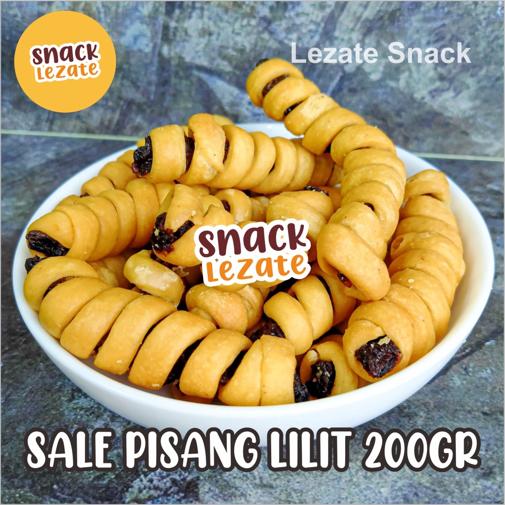 

Sale Pisang Kering Lilit 200GR Murah Enak Manis / Sale Pisang Gulung Khas Bandung Legit Kripik Sale Pisang Basah