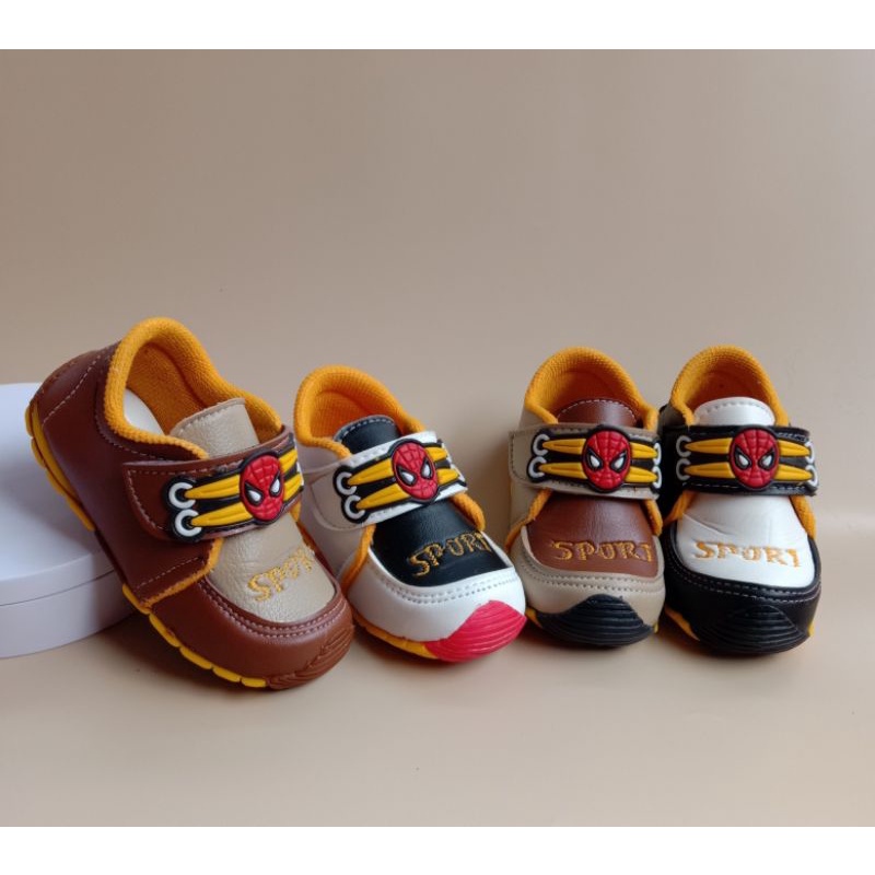 SEPATU ANAK BUNYI BAYI LAKI LAKI USIA 1-3 TAHUN / SEPATU BALITA MURAH-