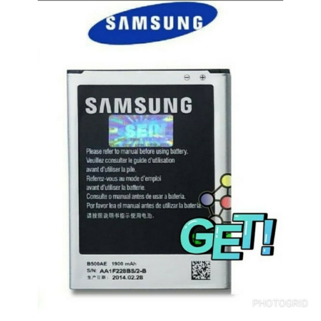 Baterai Samsung Galaxy S4 Mini / i9190 / 9190 B500AE ORIGINAL