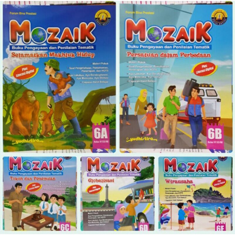 

Mozaik kelas 6 A, B, C, D, E
