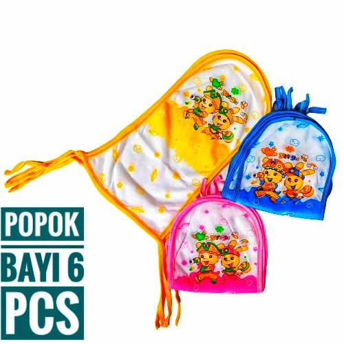 6 Pcs Popok Bayi Full Katun / Popok Bayi Newborn / Popok Bayi Katun Murah Popok tali / popok motif