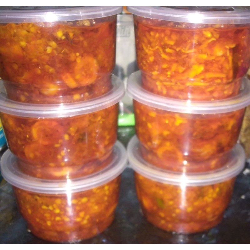 

sambal cumi asin/teri medan