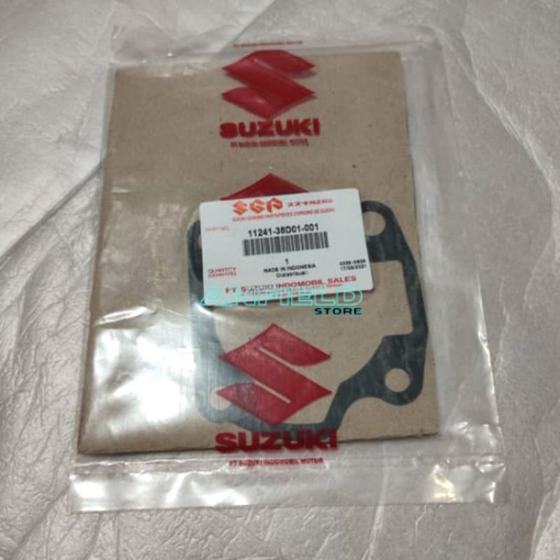 PAKING PERPAK GASKET CYLINDER BLOK BURING SATRIA HIU SATRIA 2T ORI SGP