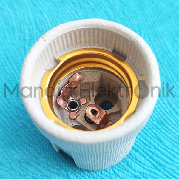 Fitting Keramik Fitting Jambu E27 Fitting Keramik Untuk Downlight