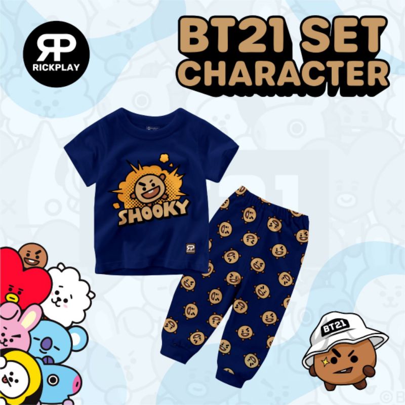 Setelan Anak BT21 Character